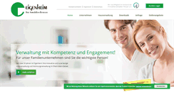 Desktop Screenshot of eigenheim-hausbetreuung.de